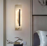 Elle marmor væglampe