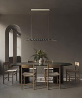 Amina loftslampe i træ