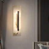 Elle marmor væglampe