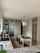 Alessandra loftlampe med kugler i marmor