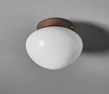 Sigrid opalglas loftslampe