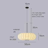 Aya japansk silkelampe