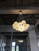 Alessandra loftlampe med kugler i marmor