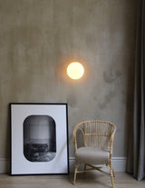 Anastasia væglampe m. marmorkugle