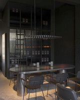 Amina loftslampe i træ