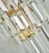 Talia krystal væglampe guldfarve