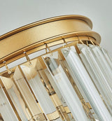 Talia krystal væglampe guldfarve