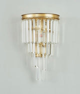 Talia krystal væglampe guldfarve