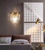 Daphne krystal væglampe