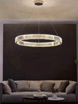 Elvira krystal lysekrone chrome