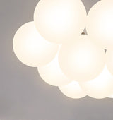 Norr loftlampe med opal glas kugler