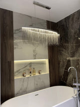 Tekla tassel chrome lampe