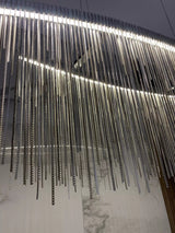 Tekla tassel chrome lampe