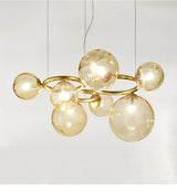 Vera loftlampe med kugler i glas