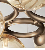 Vera loftlampe med kugler i glas