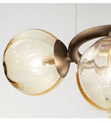 Vera loftlampe med kugler i glas