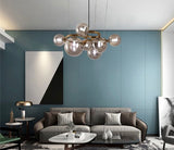 Vera loftlampe med kugler i glas