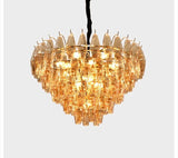 Chloe amber krystal lysekrone