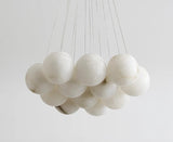 Alessandra loftlampe med kugler i marmor