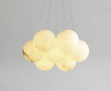 Alessandra loftlampe med kugler i marmor