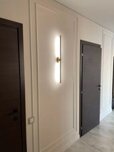 Palermo væglampe sort metal