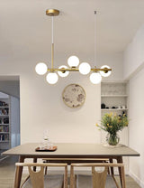 Stockholm loftslampe guld