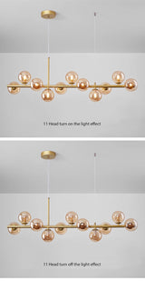 Stockholm loftslampe guld