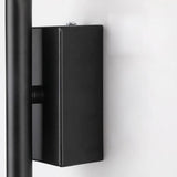 Palermo væglampe sort metal