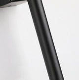 Palermo væglampe sort metal