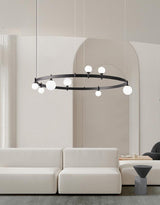 Lissabon loftlampe med kugler i glas