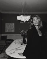 Alessandra loftlampe med kugler i marmor