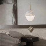 Vila loftslampe marmor