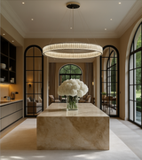 Elvira krystal lysekrone chrome